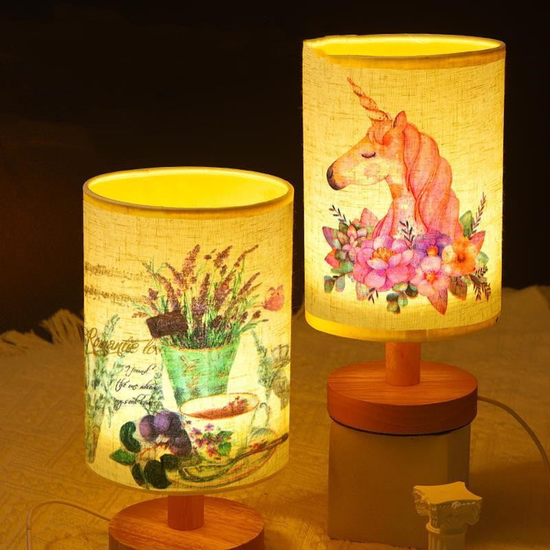 Handmade DIY Table Lamp Dry Flower Material Pack