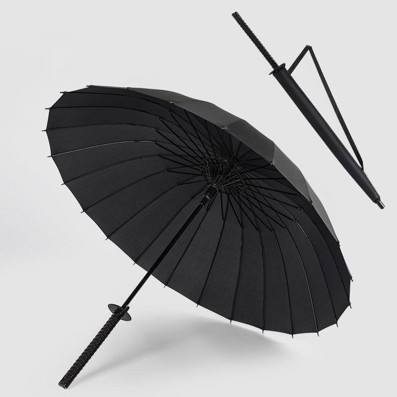 Creative Straight Blade Umbrella Sword Umbrella Simple Student