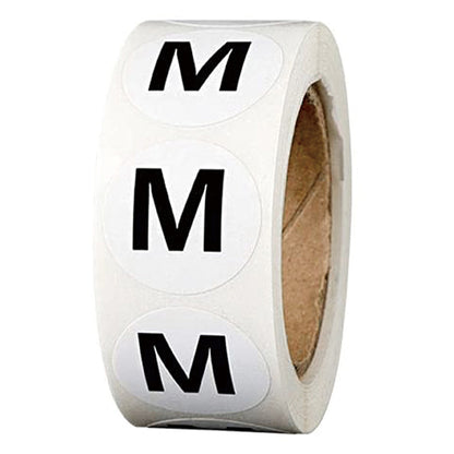 S M L XL Size Clothes Hat Size Sticker Sticker