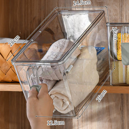 Household Food Storage Box With Drain