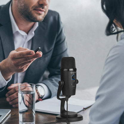 Boya BY-PM500 Microphone Built-in Sound Card USB Interface