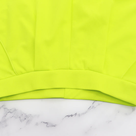 Ruffled Cropped V Neck Top Casual Shorts Summer Two-Piece Set