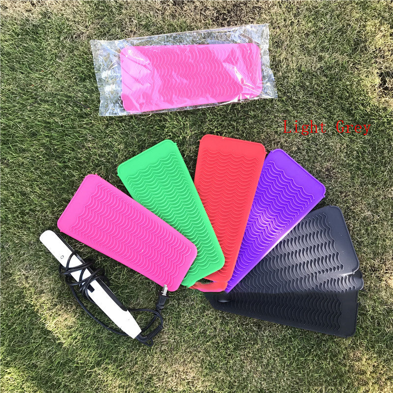 Straight Hair Splint Heat Insulation Silicone Storage Cover