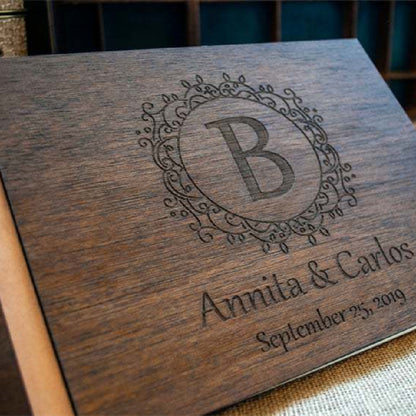 Vintage Wedding Supplies Lettering Notebook