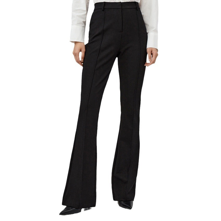Slim Fit Casual Suit Pants For Women