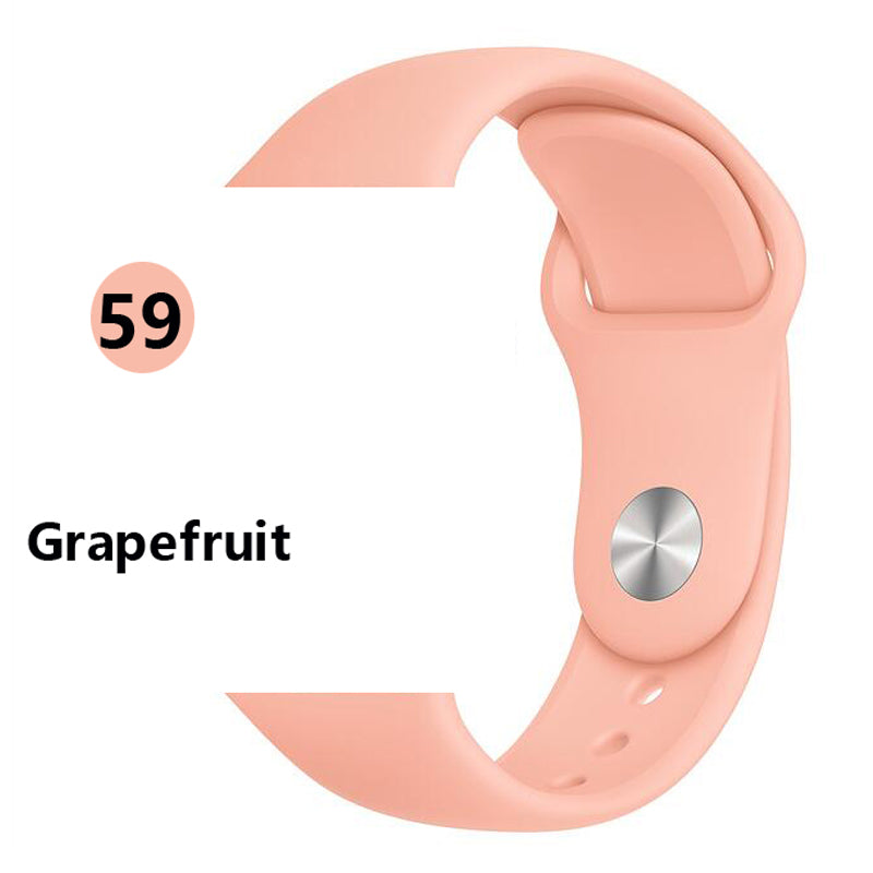 Compatible with Apple, Compatible with Apple , Sport Silicone Wristband ForWatch Band 42mm / 38mm Iwatch It is only band does not have connector design