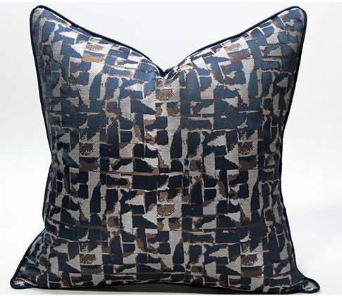 Simple Luxury High-precision Jacquard Cushion Cover Model Room Sofa