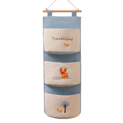 Large-capacity Wall-mounted Fabric Door Storage Bag