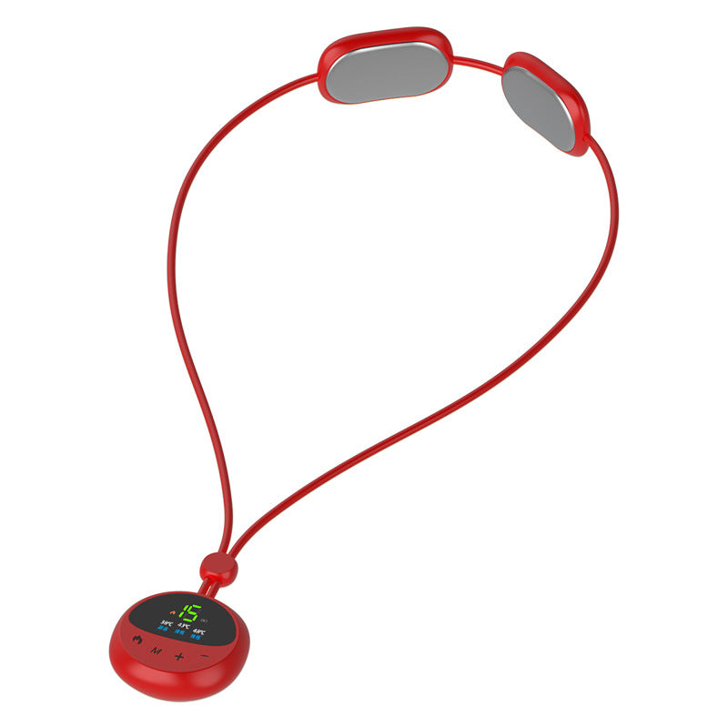 Portable Pendant Pulse Heat Cervical Massager