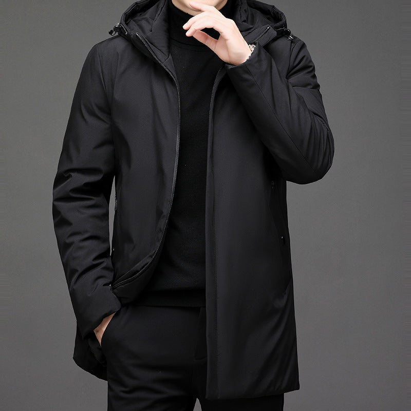 Thickened Hooded Cotton-padded Winter Coat