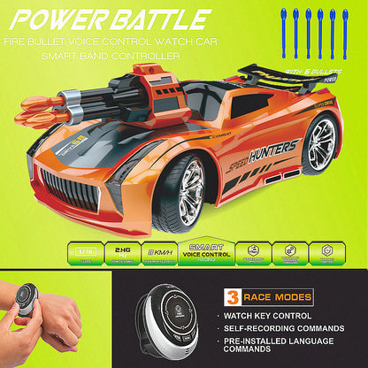 Intelligent Programming Voice Control Car Rechargeable Toy
