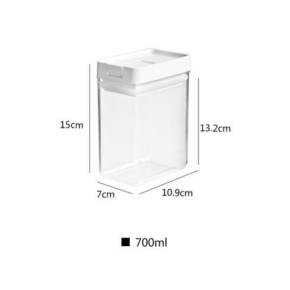 Kitchen Food Sealed Cans Plastic Large-capacity Moisture-proof Storage Box Whole Grain Storage Tank Dry Cargo Box