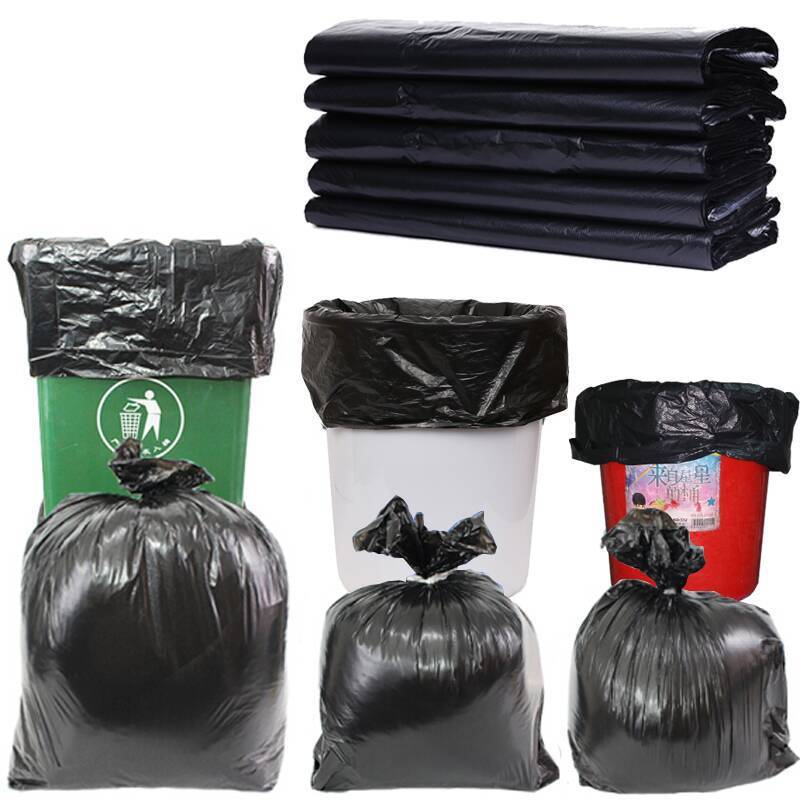 Large Plastic Bag With Thickened Flat Mouth