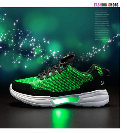 LED Colorful Luminous Casual Couple Shoes