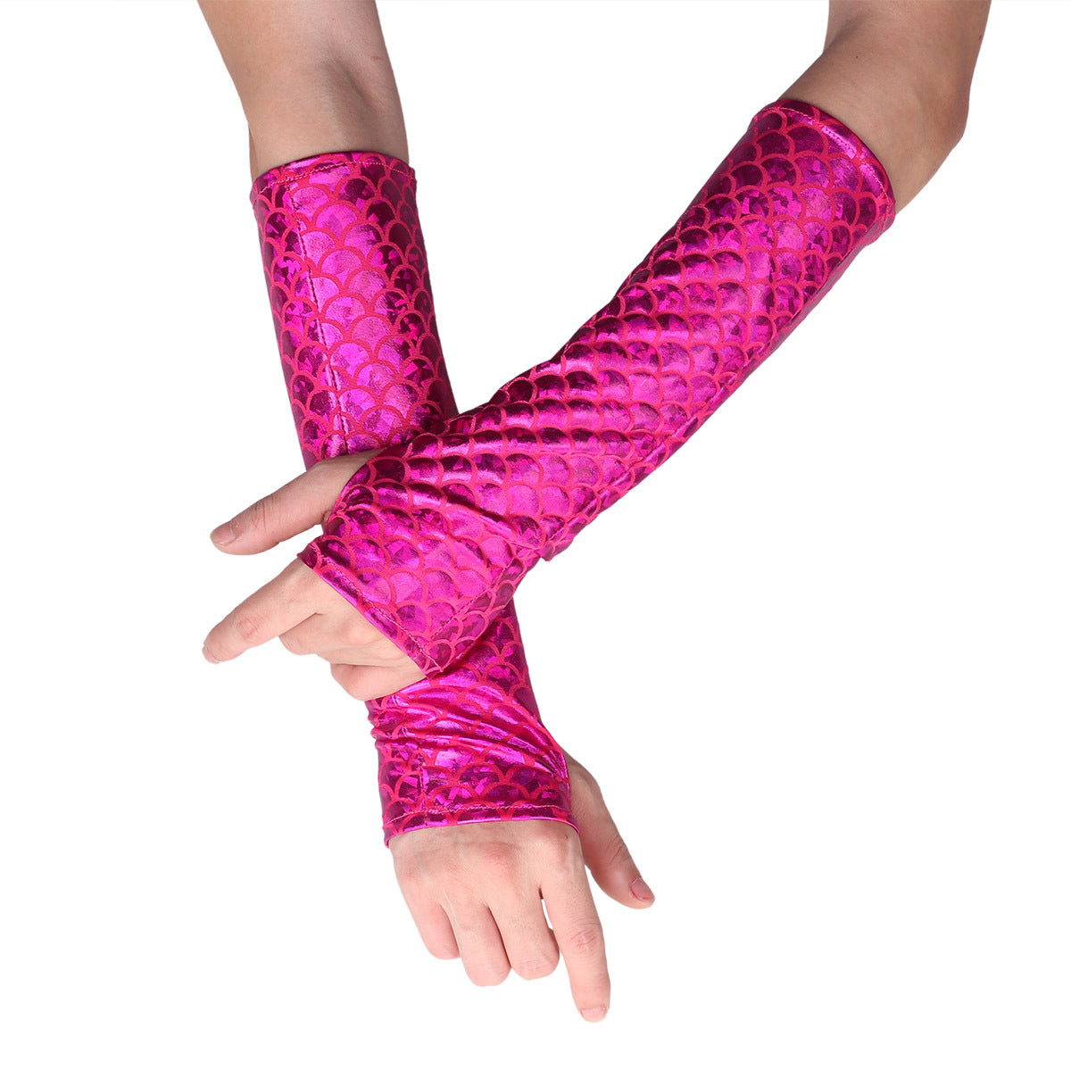 Clothing Accessories Color-changing Magical Mermaid Dress Gloves