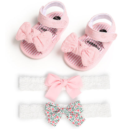 New Spring And Summer Baby Sandals 2-piece Set
