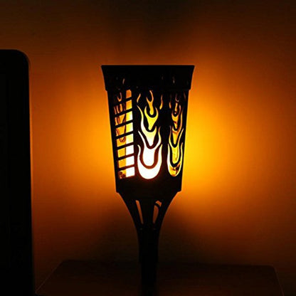 Anti-True Flame Solar Torch Light 96Led