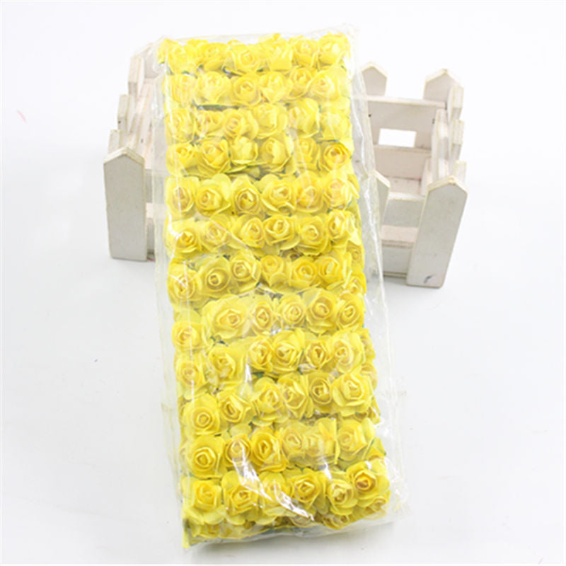 Artificial Flower Festive Home Gift Box Wedding Candy Box Decoration