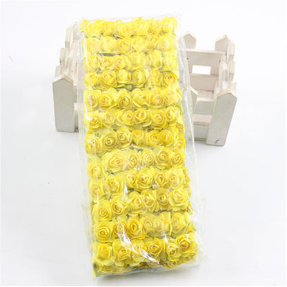 Artificial Flower Festive Home Gift Box Wedding Candy Box Decoration