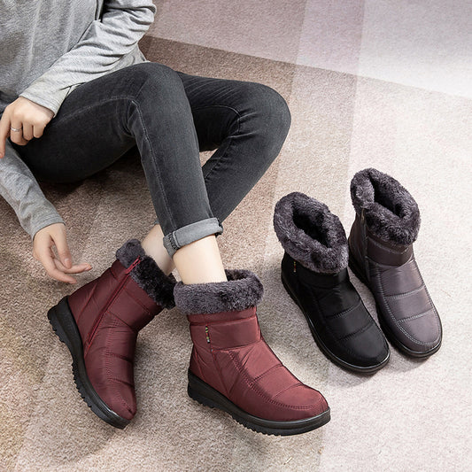 Boots Light Anti-skid Cotton Shoes Women - FLIPSTYLEZLLC
