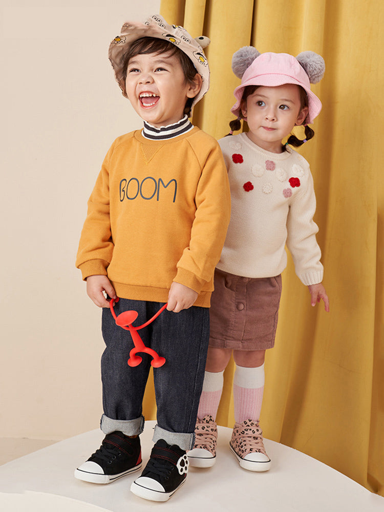 Winter shoes plus velvet baby casual soft-soled toddler shoes