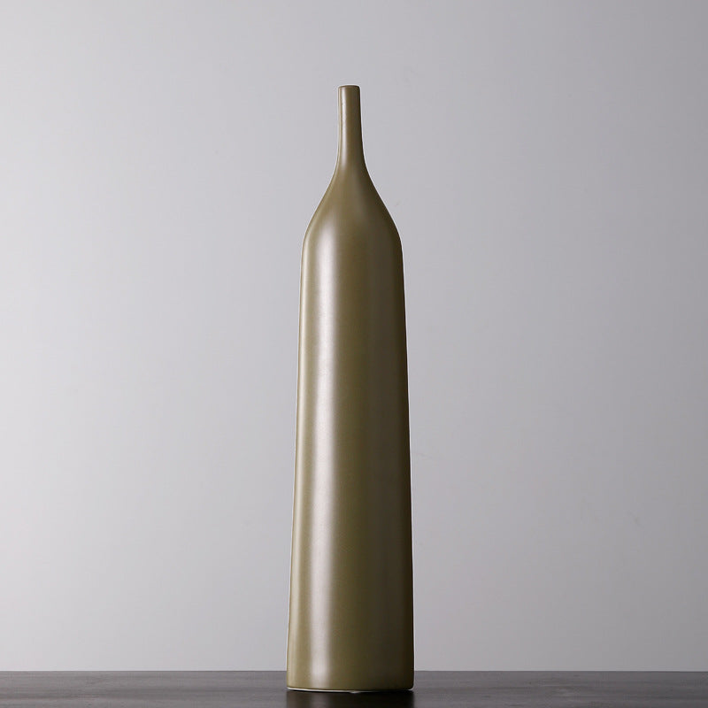Simple Ceramic Vase Decoration Suitable For Hotel Art