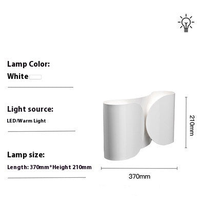 TV Background Bedside Stair Corridor Wall Lamp