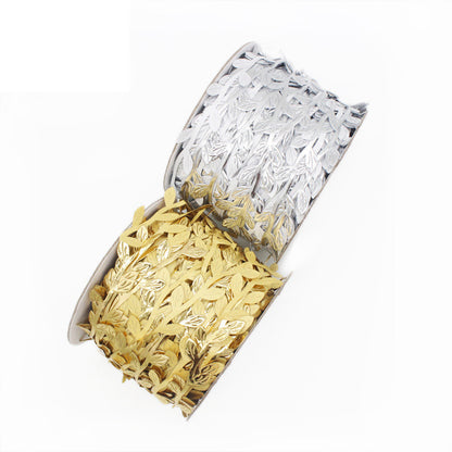 Flower Gift Box Packaging Leaf Lace Decoration Belt