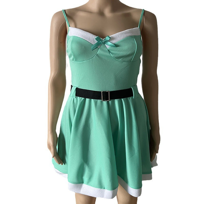 Women's Fashion Red Christmas Dress