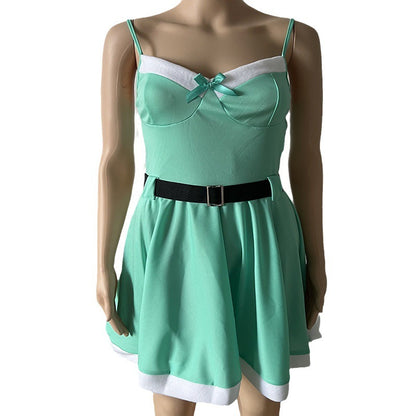 Women's Fashion Red Christmas Dress