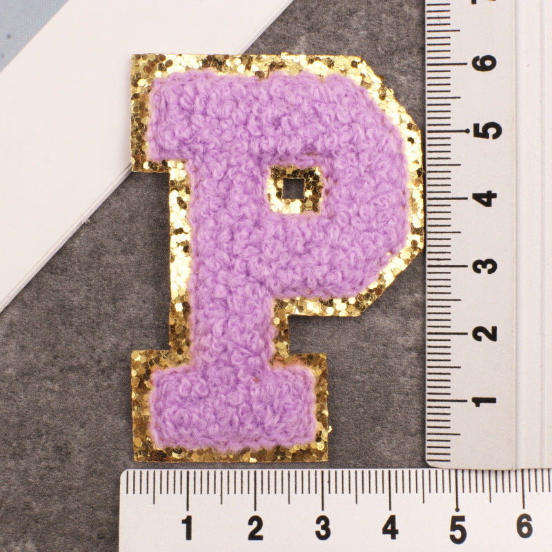 26 Letter Clothing Patch Embroider