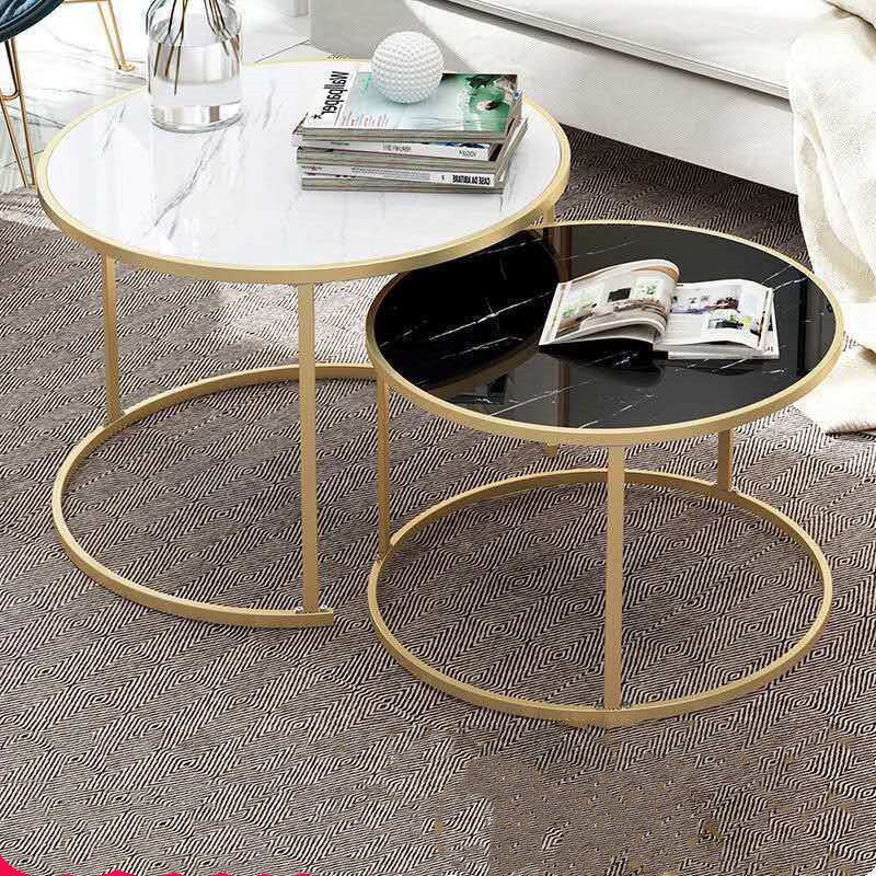 Hall Sofa Small Round Combination Coffee Table