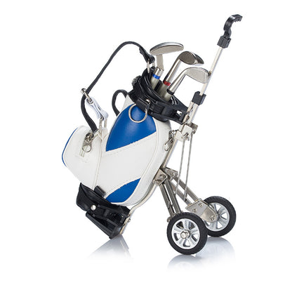 Golf bag pen holder decorations