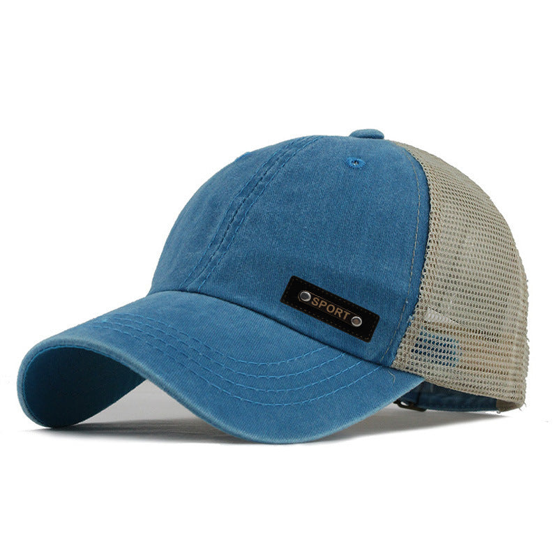 New Cotton Women's Outdoor Baseball Hat Wash