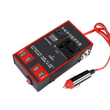 12v24v To 220v Car Power Converter Transformer Socket USB Charging