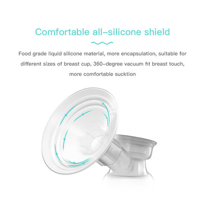 All in one breast pump