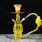 GREEN Arabian Acrylic Hookah With Illuminated Skull LIGHTS