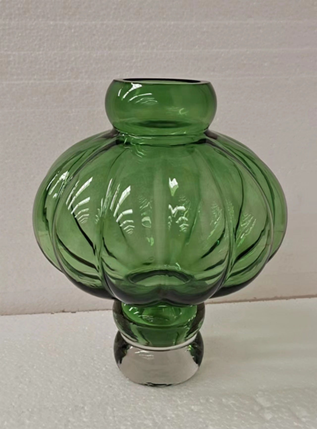 Creative New Lantern Glass Vase Living Room Dining Table Flower Arrangement