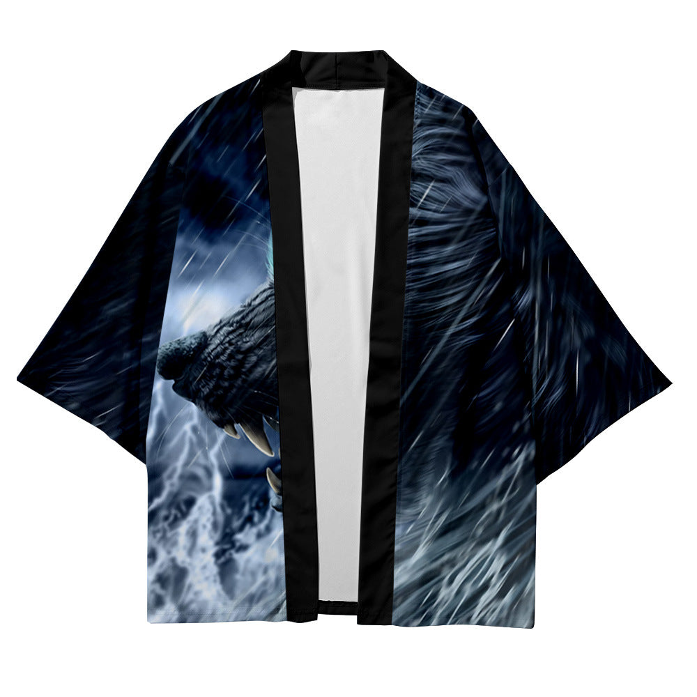 Fashionable Loose Plus Size Trendy Men's Jacket