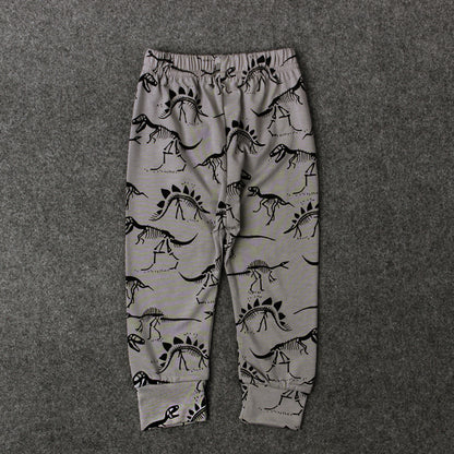 Dinosaur casual pants children's clothing