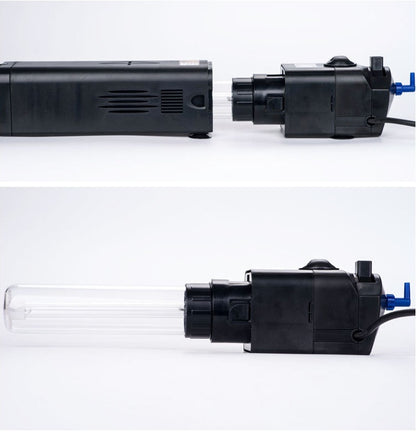 UV Sterilamp Fish Tank Built-in Filter Water Purifier