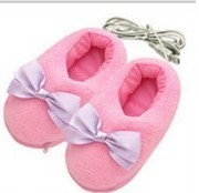 Separate feet usb foot warmers electric heating shoes