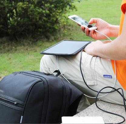 Solar USB rechargeable backpack