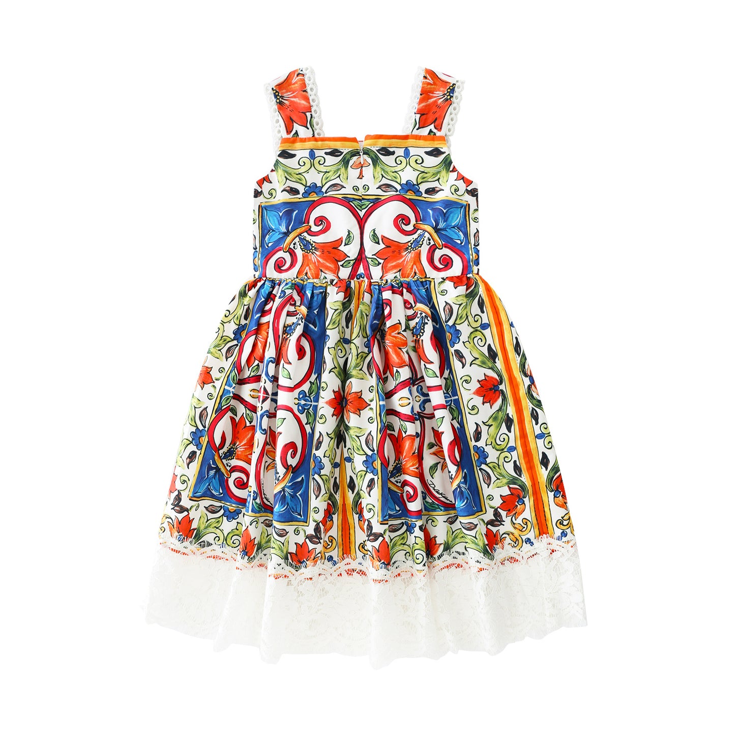 Childrens Sling Princess Dress With Lace