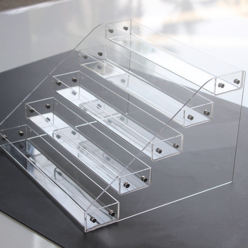 Convenience Store Supermarket Acrylic Cigarette Storage Display Rack
