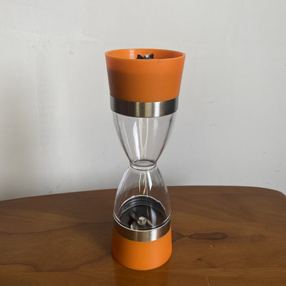 Hourglass 2-in-1 Dual Head Manual Pepper Grinder