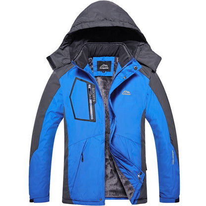 New Winter Outdoor Stormsuit Men's Detachable Waterproof