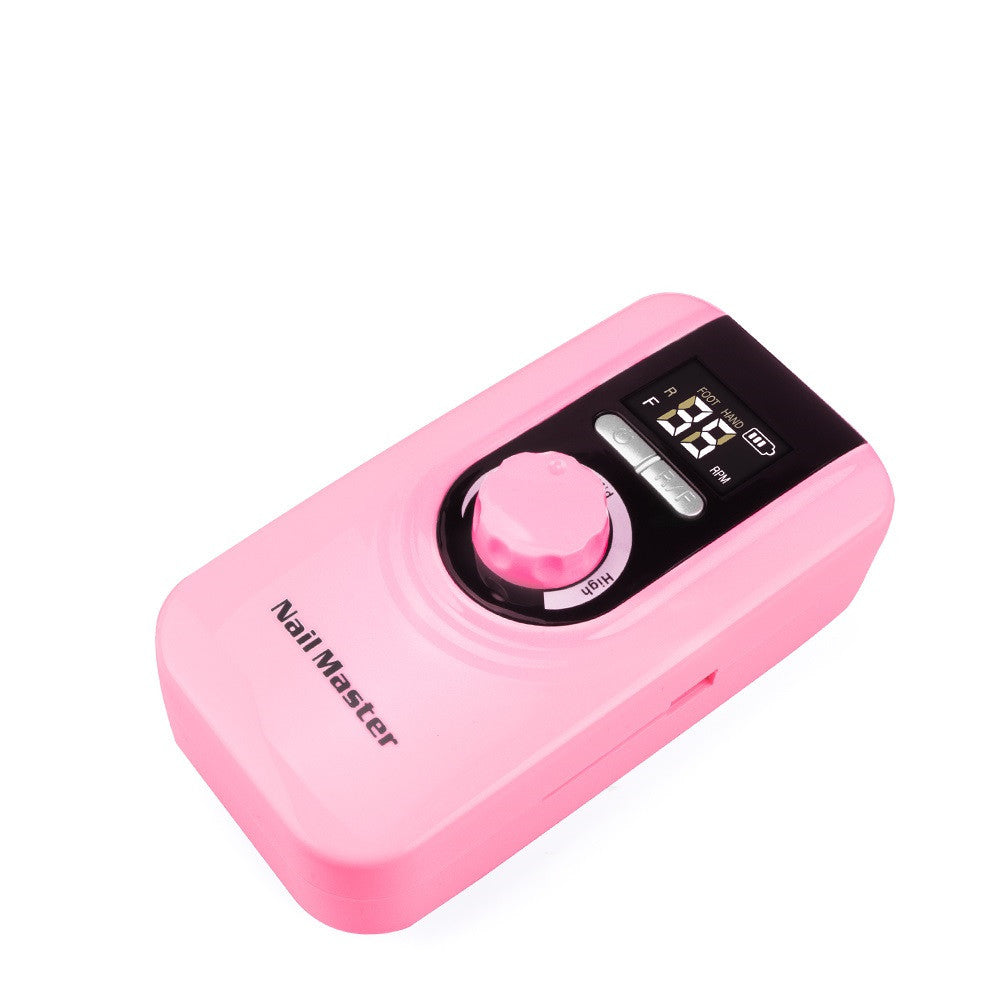 Portable rechargeable nail polisher