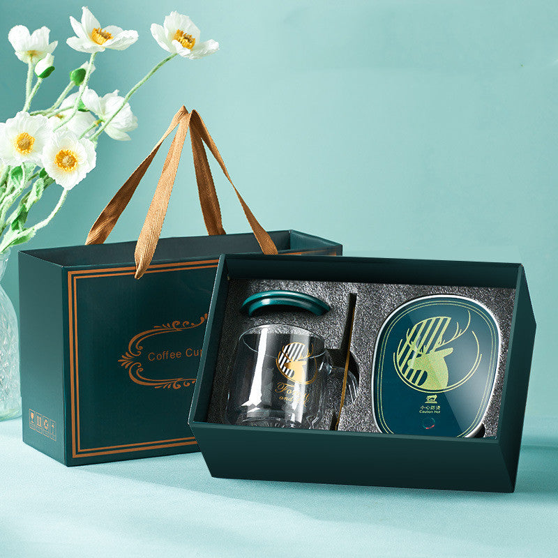 Gift Box 55 Degrees Constant Warmth Warm Cup Reheatable Coaster