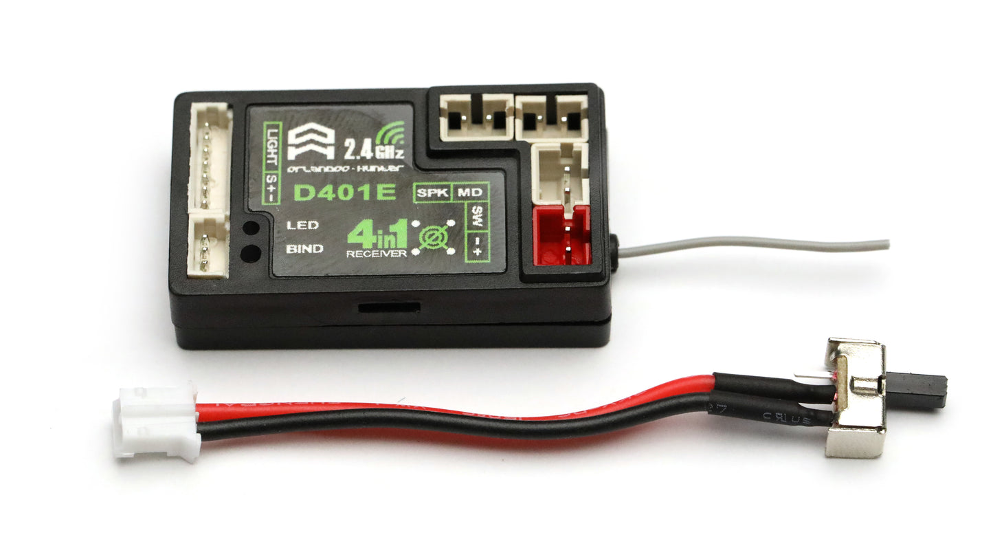 Model D4L Remote Control 2.4G Integrated Lamp